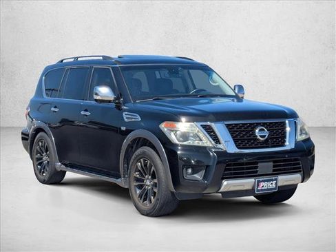 Used 2017 Nissan Armada Platinum w/ Captain Seat Package image 3