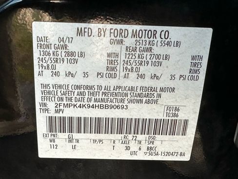 Used 2017 Ford Edge Titanium image 40