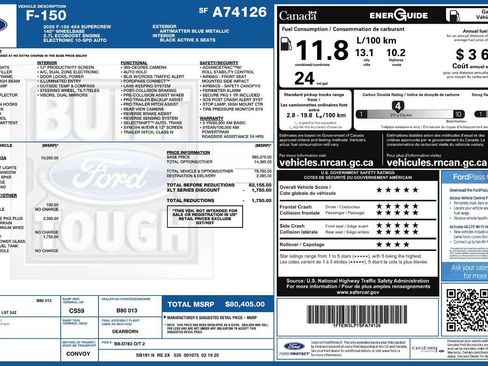 Used 2025 Ford F150 XLT w/ Equipment Group 303A High AWD/4WD image 10