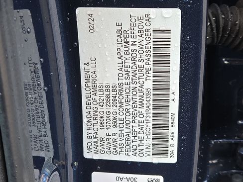 Used 2024 Honda Accord EX image 28