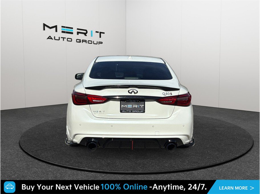 Used 2021 INFINITI Q50 Red Sport 400 RWD image 8