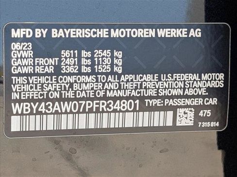 Certified 2023 BMW i4 eDrive35 w/ Premium Package RWD image 26