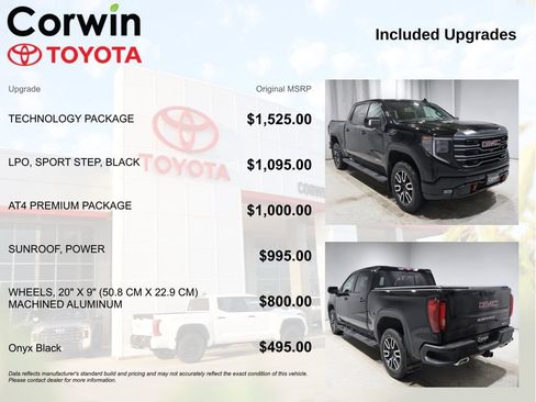 Used 2024 GMC Sierra 1500 AT4 w/ Technology Package image 4