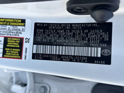 Certified 2024 Toyota Camry SE image 35