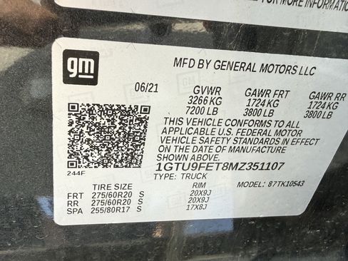 Used 2021 GMC Sierra 1500 Denali w/ Driver Alert Package II AWD/4WD image 30