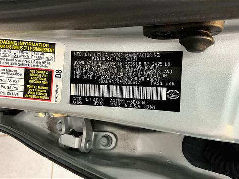 Used 2021 Lexus ES 300h w/ Premium Package image 32