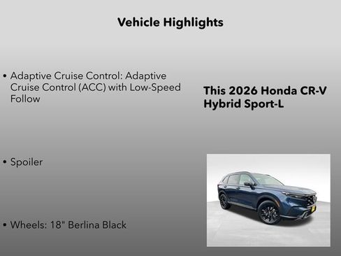 New 2026 Honda CR-V Sport-L image 5