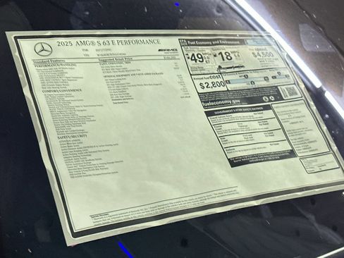 Certified 2025 Mercedes-Benz S 63 AMG S image 29