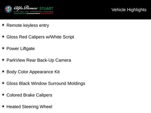 Used 2020 Alfa Romeo Stelvio Sport w/ Quick Order Package 22J Sport AWD/4WD image 6