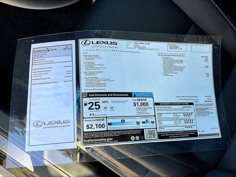 New 2025 Lexus ES 350 w/ Premium Package image 21