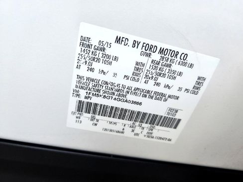 Used 2016 Ford Explorer Sport w/ Equipment Group 401A image 30