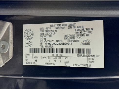 Used 2018 Ford Escape SE image 38