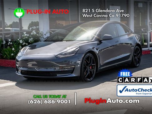 Used 2021 Tesla Model 3 Performance AWD/4WD image 1
