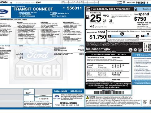 Used 2023 Ford Transit Connect XLT image 3