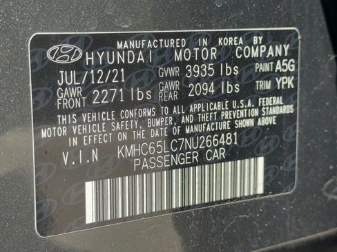 Used 2022 Hyundai Ioniq Blue FWD image 31