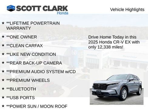 Used 2025 Honda CR-V EX image 11