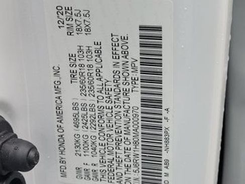Certified 2021 Honda CR-V EX-L image 33