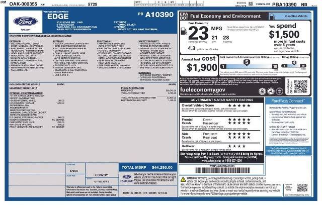 Certified 2023 Ford Edge SEL w/ Convenience Package AWD/4WD image 11