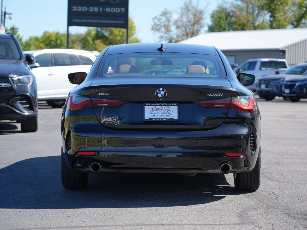 Used 2021 BMW 430i xDrive Coupe w/ Premium Package AWD/4WD image 4