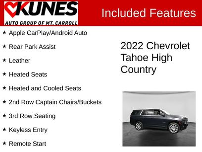Used 2022 Chevrolet Tahoe High Country w/ Premium Package 2