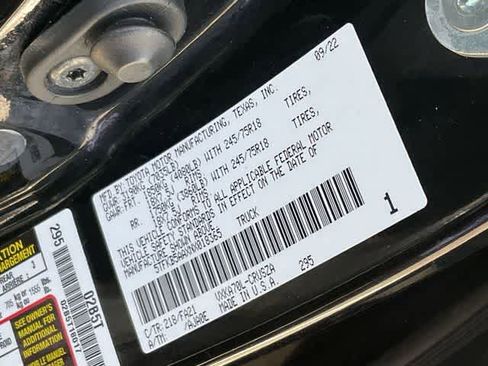 Used 2022 Toyota Tundra SR w/ SR Tow Package RWD image 28