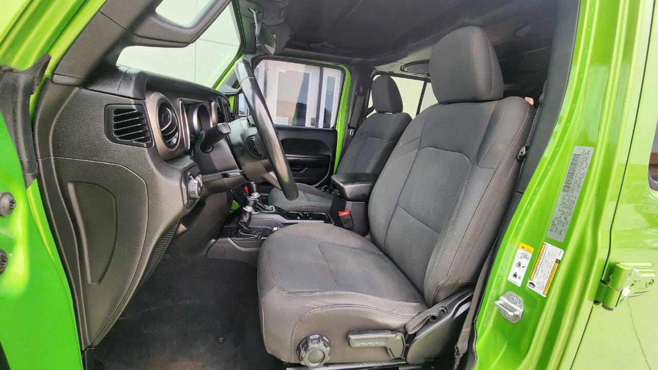 Used 2018 Jeep Wrangler Unlimited Sport S AWD/4WD image 10
