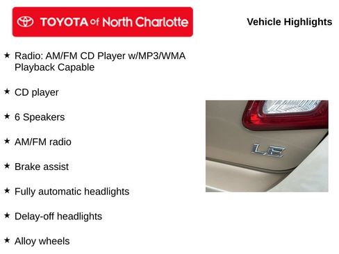 Used 2011 Toyota Camry LE w/ LE Extra-Value Pkg FWD image 5