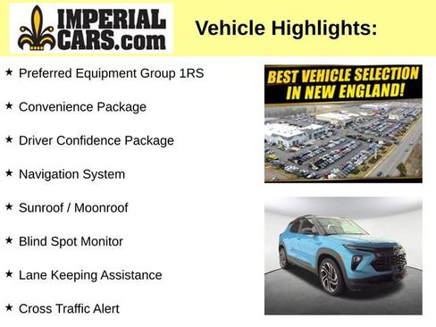 Used 2025 Chevrolet TrailBlazer RS w/ Convenience Package AWD/4WD image 3