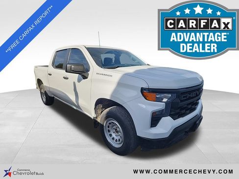 Used 2023 Chevrolet Silverado 1500 W/T w/ Trailering Package AWD/4WD image 1