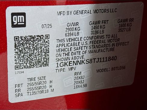 Used 2026 GMC Acadia Elevation w/ Elevation Premium Package AWD/4WD image 33