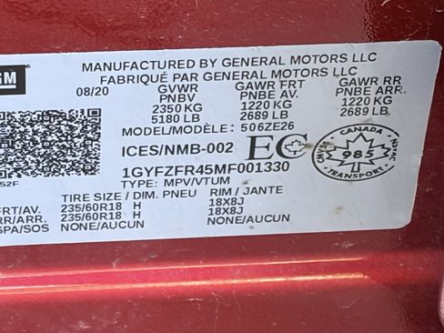 Used 2021 Cadillac XT4 Sport w/ Sun And Sound Package AWD/4WD image 23