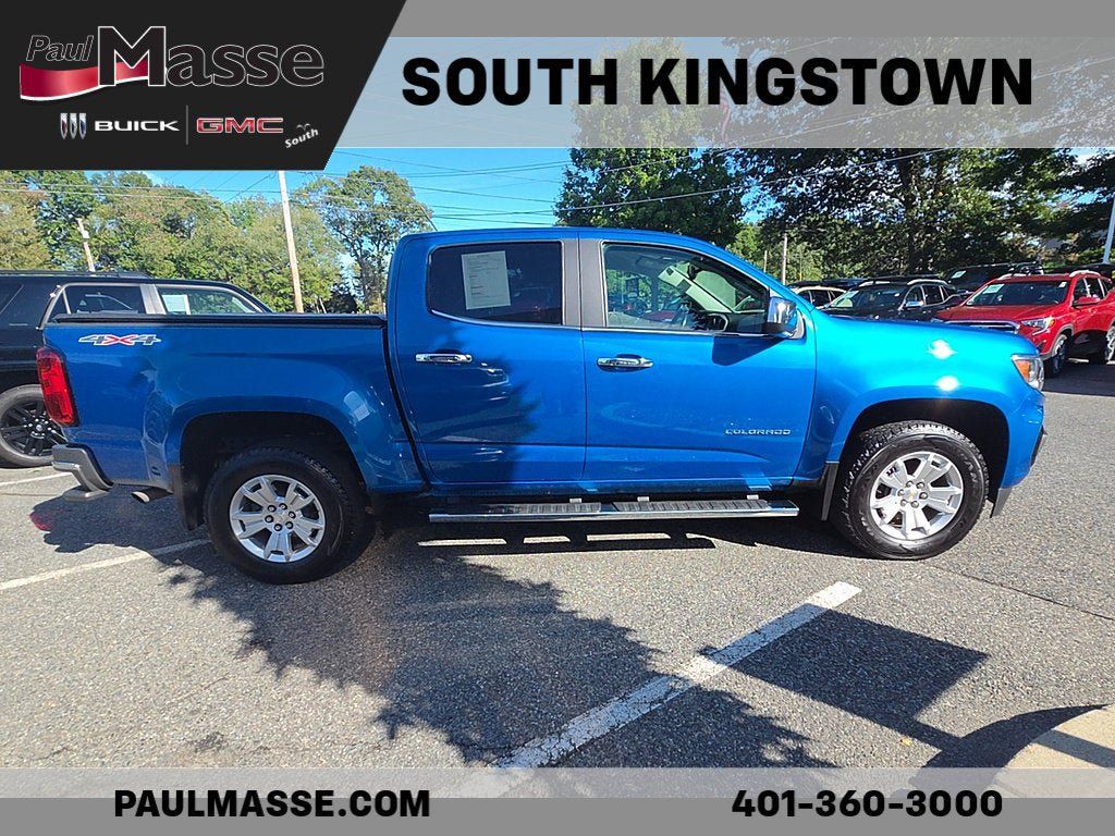 Certified 2021 Chevrolet Colorado LT w/ Safety Package AWD/4WD image 4