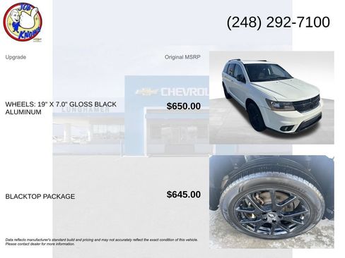 Used 2019 Dodge Journey SE w/ Blacktop Package FWD image 5