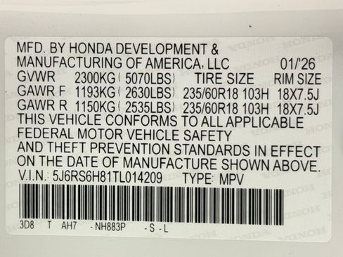 New 2026 Honda CR-V Sport-L image 22