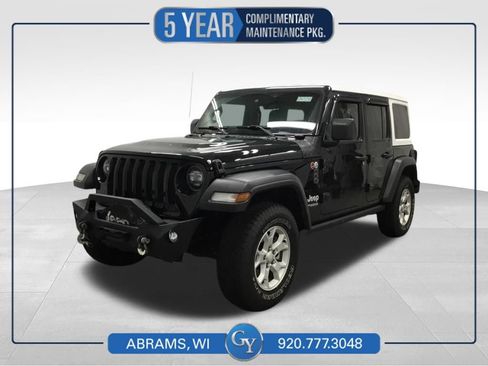 Used 2021 Jeep Wrangler Unlimited Sport AWD/4WD image 1