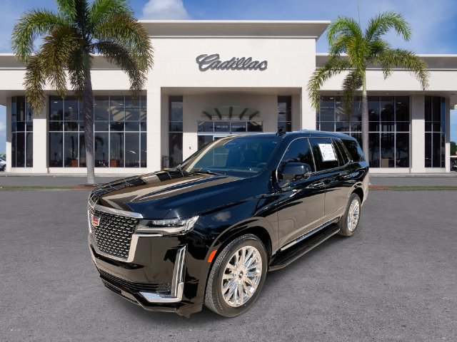Certified 2023 Cadillac Escalade Premium Luxury w/ Performance Package RWD image 1