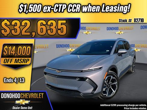 New 2026 Chevrolet Equinox EV LT image 1