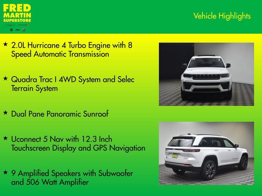 New 2027 Jeep Grand Cherokee Limited AWD/4WD image 7