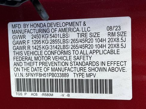 Used 2023 Honda Passport EX-L image 15