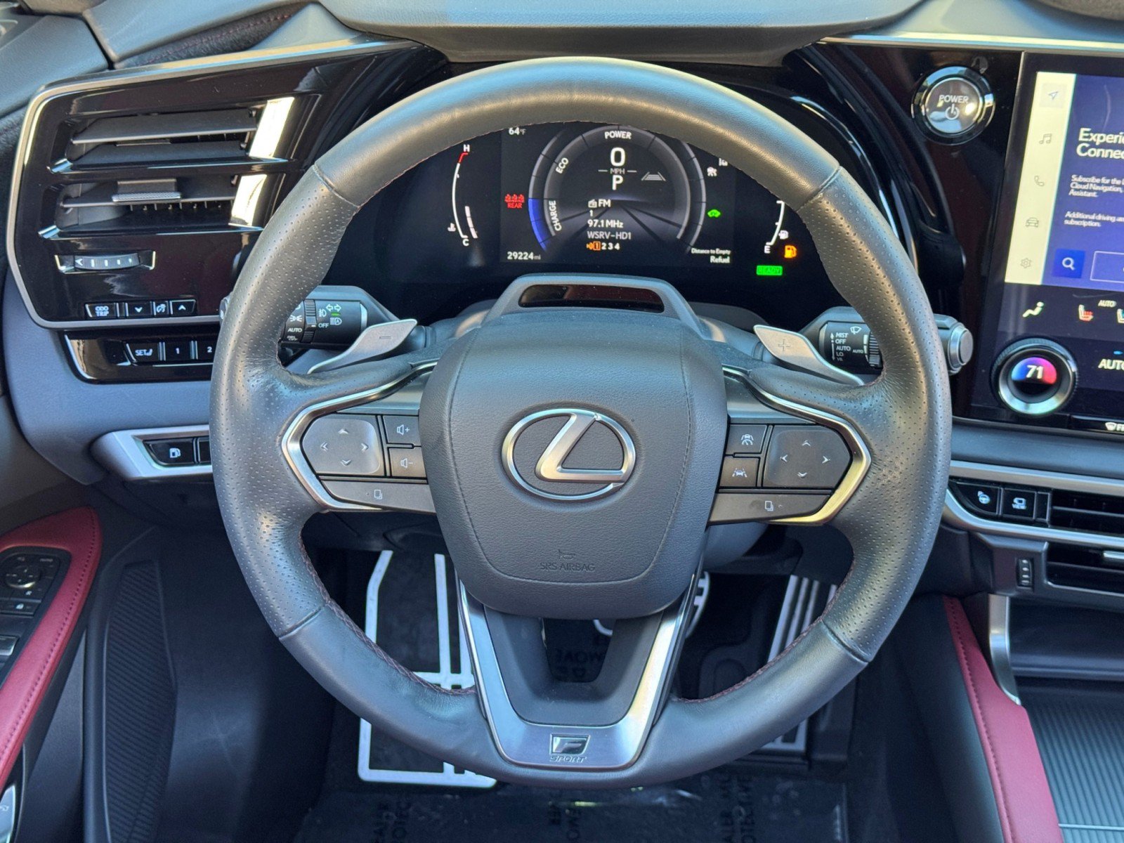 Used 2023 Lexus RX 500h F Sport w/ Cold Area Package AWD/4WD image 21
