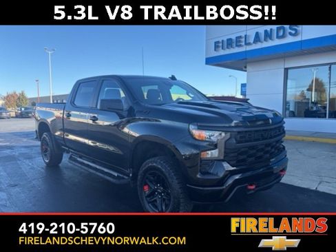 Certified 2024 Chevrolet Silverado 1500 Custom Trail Boss w/ Dark Appearance Package image 14