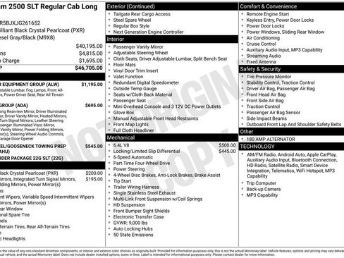 Used 2018 RAM 2500 SLT w/ Popular Equipment Group image 33