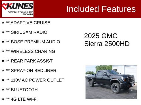 Used 2025 GMC Sierra 2500 AT4X AWD/4WD image 3