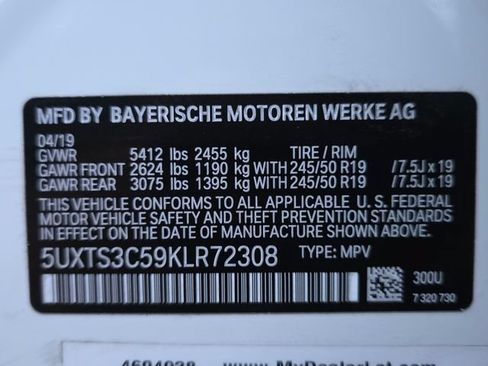 Used 2019 BMW X3 M40i w/ Premium Package AWD/4WD image 3