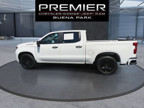 Used 2023 Chevrolet Silverado 1500 Custom w/ LPO, Dark Essentials Package RWD image 5