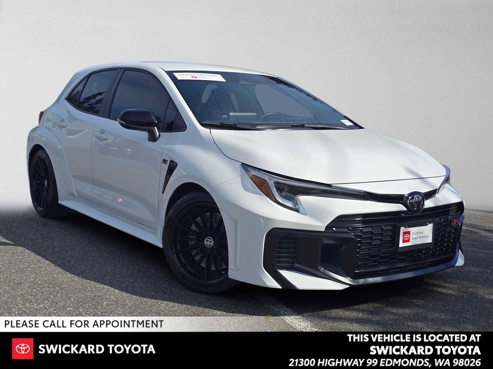 Certified 2025 Toyota Corolla GR w/ Styling Package (TMS) AWD/4WD image 1
