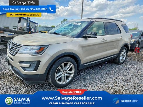 Used 2017 Ford Explorer XLT w/ Equipment Group 202A AWD/4WD image 1