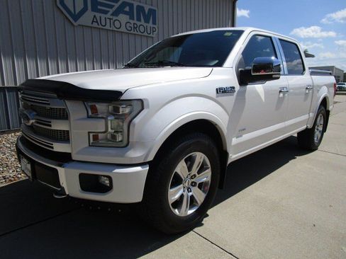Used 2015 Ford F150 Platinum w/ Equipment Group 701A Luxury AWD/4WD image 1