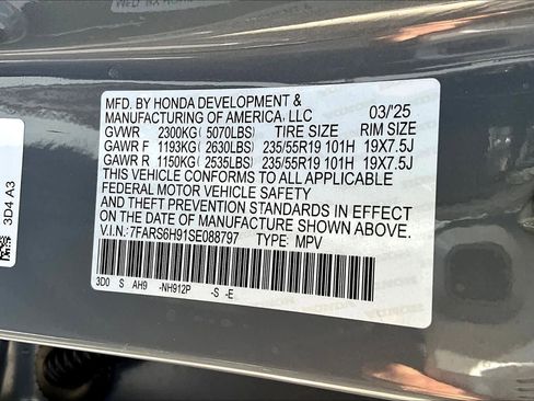 Certified 2025 Honda CR-V Sport Touring image 33