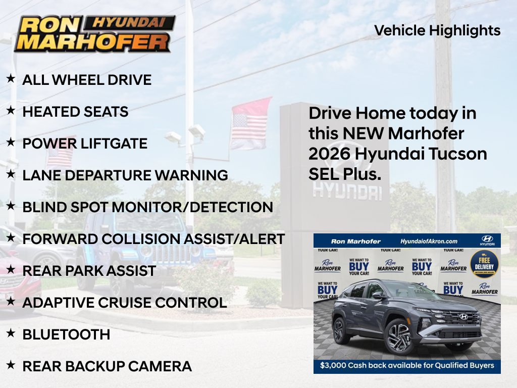 New 2026 Hyundai Tucson SEL Plus AWD/4WD image 76